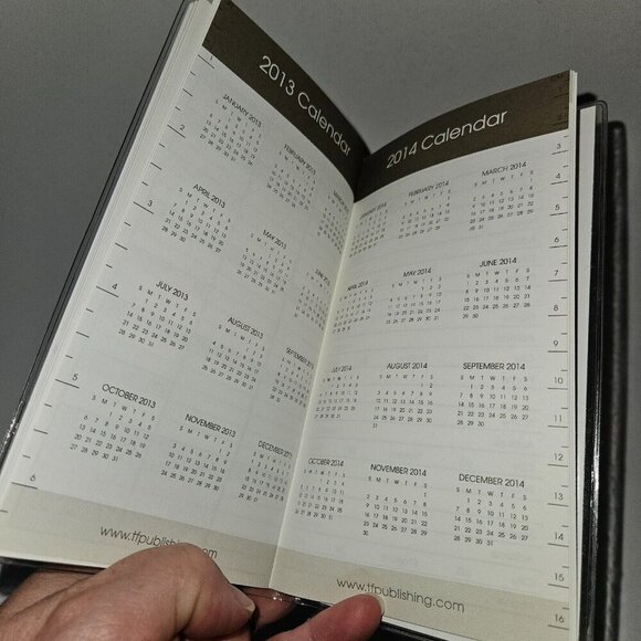 Sept 2013-Dec 2014 Horse Pocket Calendar Lot Prop (dates line up with 2024/2025) - Picture 6 of 10